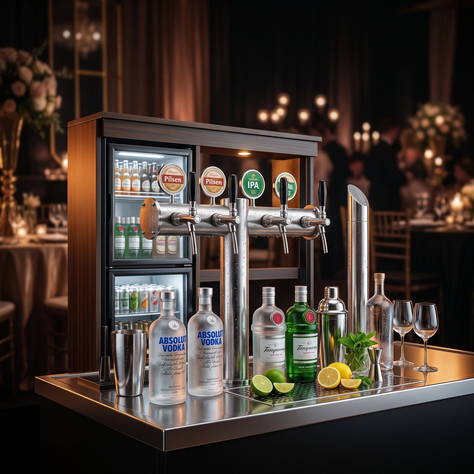 Open Bar e Chopp Express em Casamento — 250 Convidados